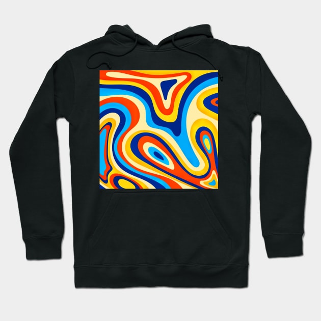 Psychedelic groovy pattern Hoodie by TheSkullArmy